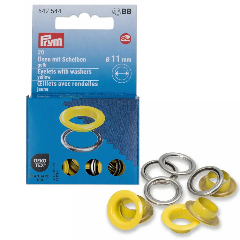 Prym Colour Eyelets 11Mm | Packs Of 20 5