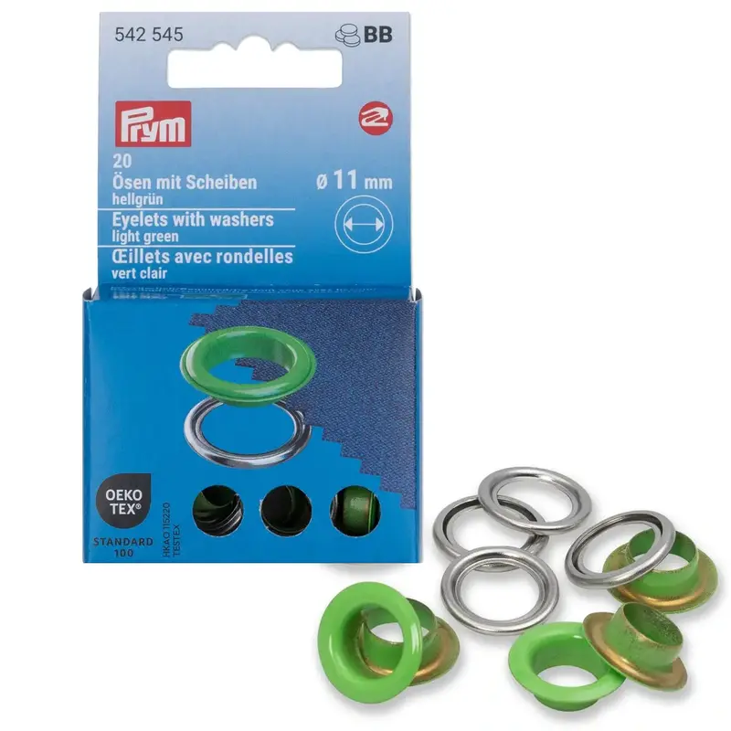 Prym Colour Eyelets 11Mm | Packs Of 20 6