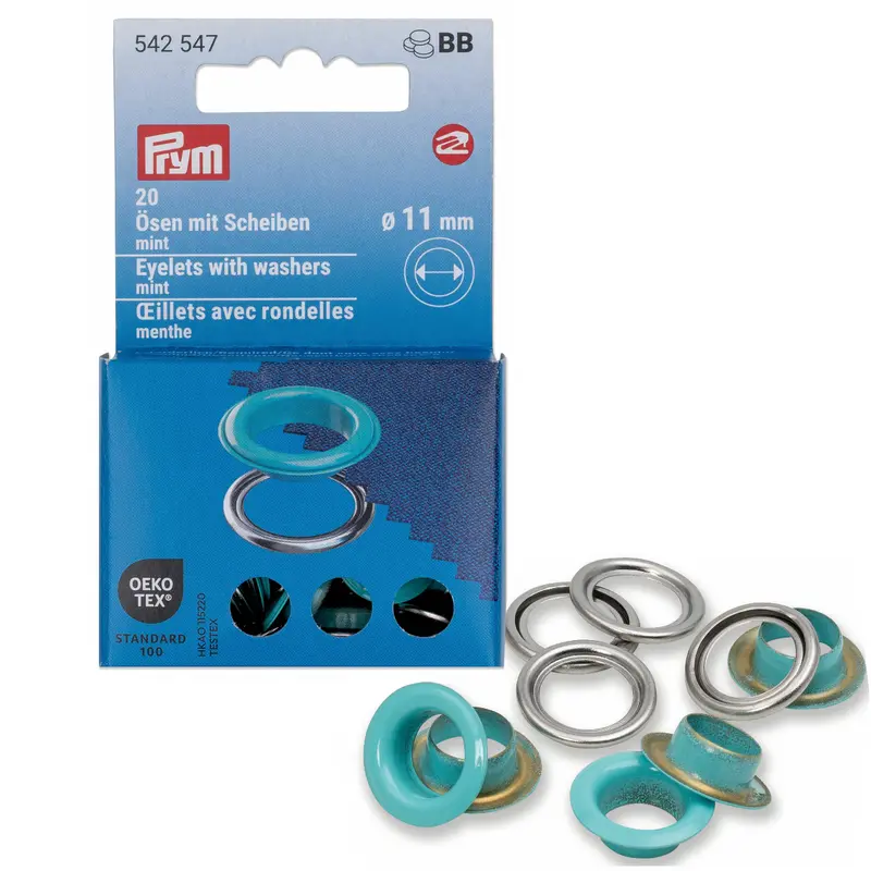 Prym Colour Eyelets 11Mm | Packs Of 20 8