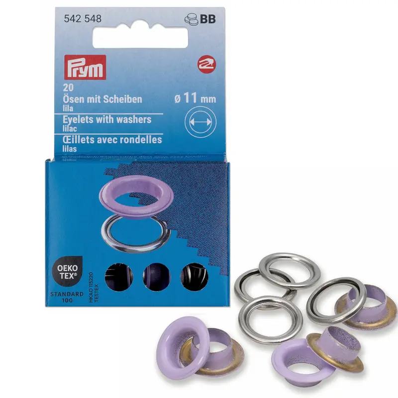 Prym Colour Eyelets 11Mm | Packs Of 20 9