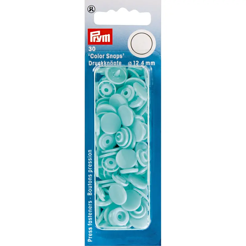 Prym Colour Snaps - Aqua 1