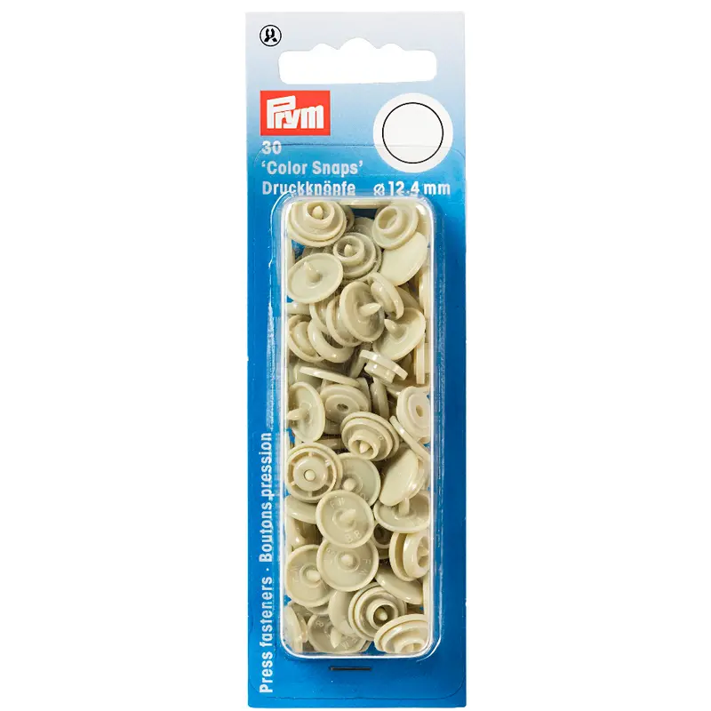 Prym Colour Snaps - Beige 1