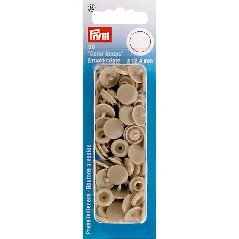 Prym Colour Snaps - Champagne 1