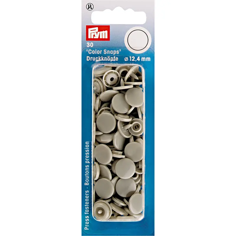 Prym Colour Snaps - Grey 1