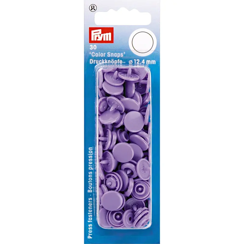Prym Colour Snaps - Lavender 1