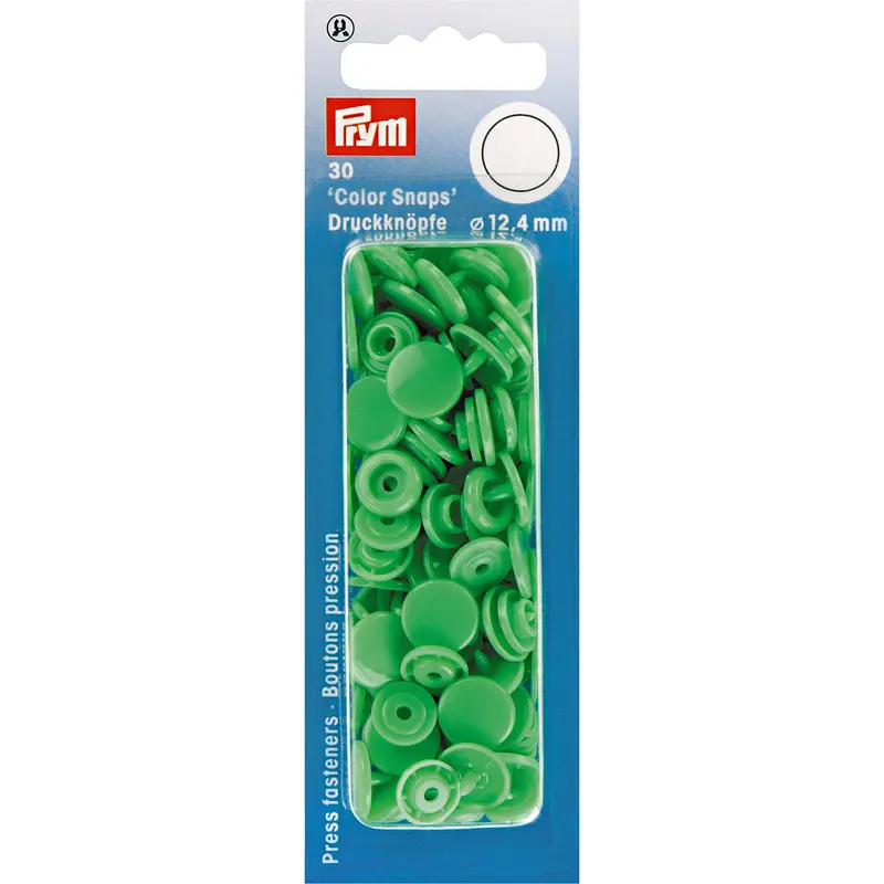 Prym Colour Snaps - Light Green 1