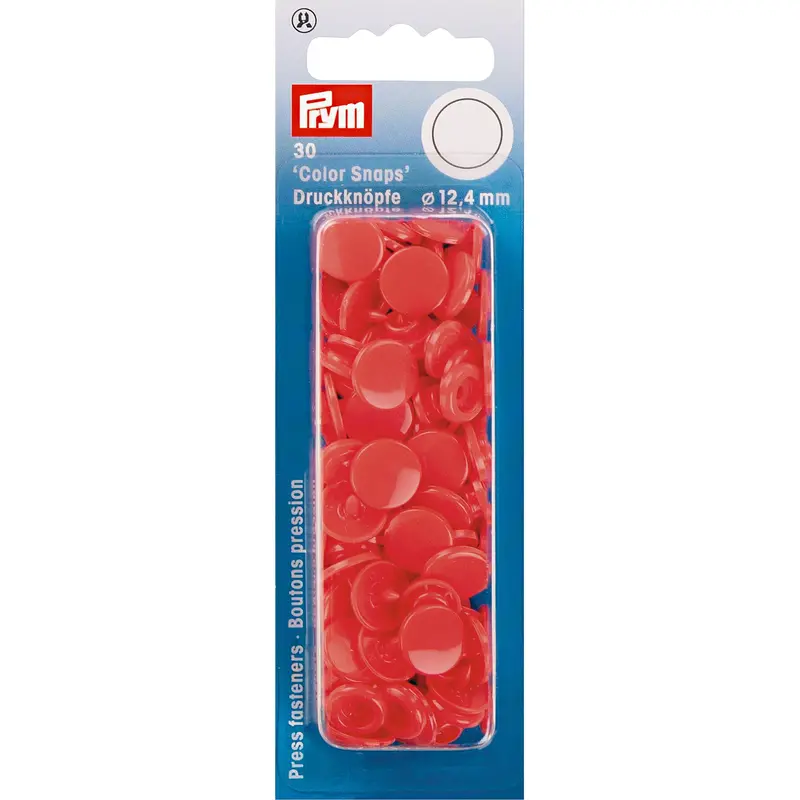 Prym Colour Snaps - Light Red 1