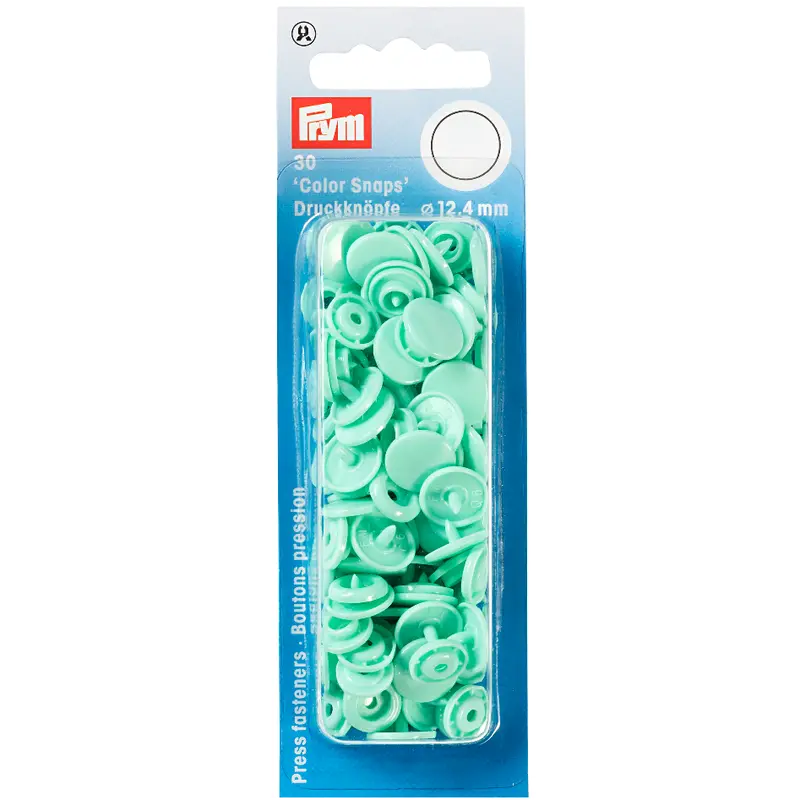 Prym Colour Snaps - Mint 1