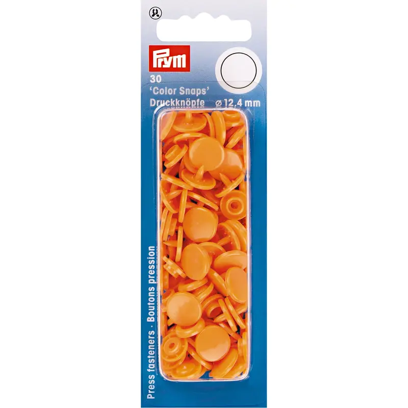 Prym Colour Snaps - Orange 1