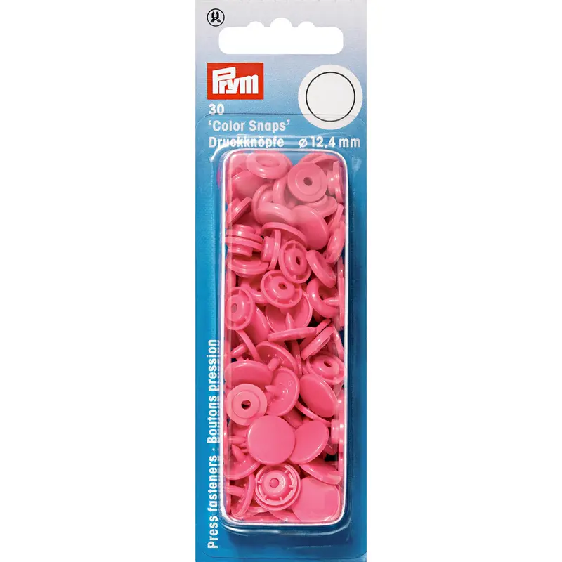 Prym Colour Snaps - Pink 1