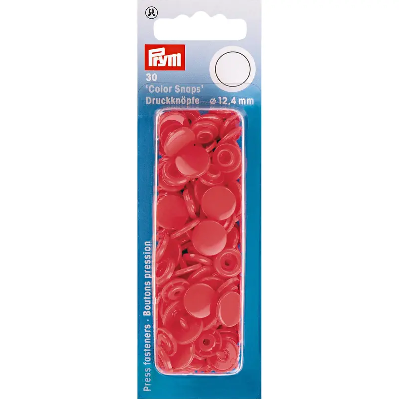 Prym Colour Snaps - Red 1