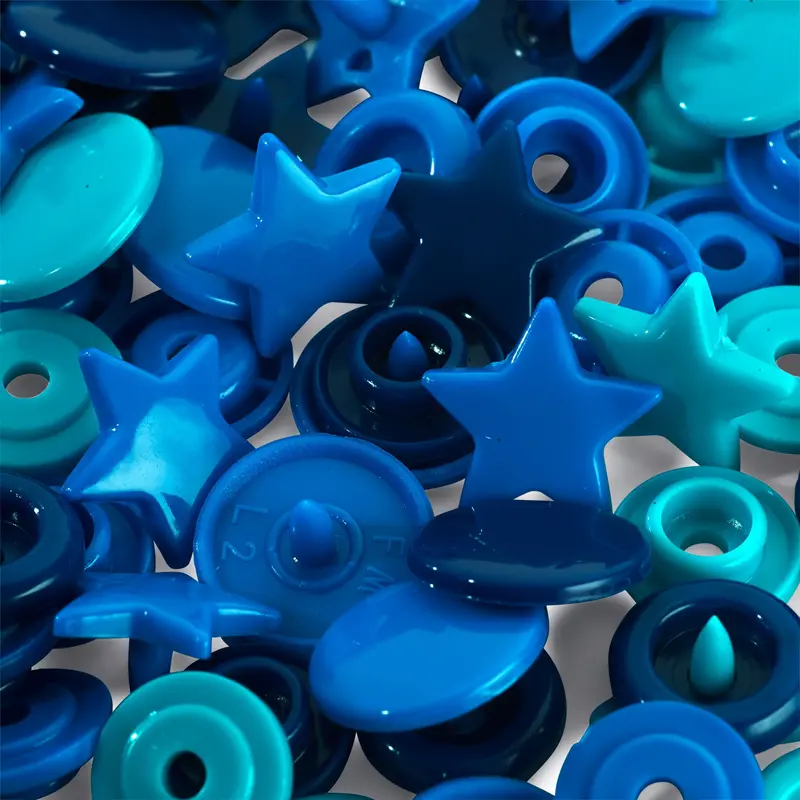 Prym Colour Snaps - Stars Packs Of 30 2