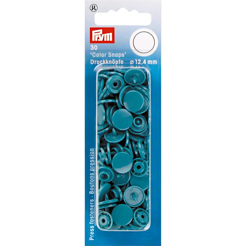 Prym Colour Snaps - Teal 1