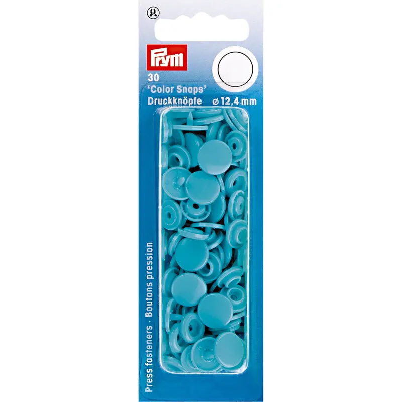 Prym Colour Snaps - Turquoise 1