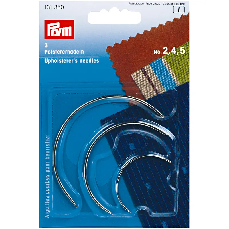 Prym Curved Upholstery Needles 1