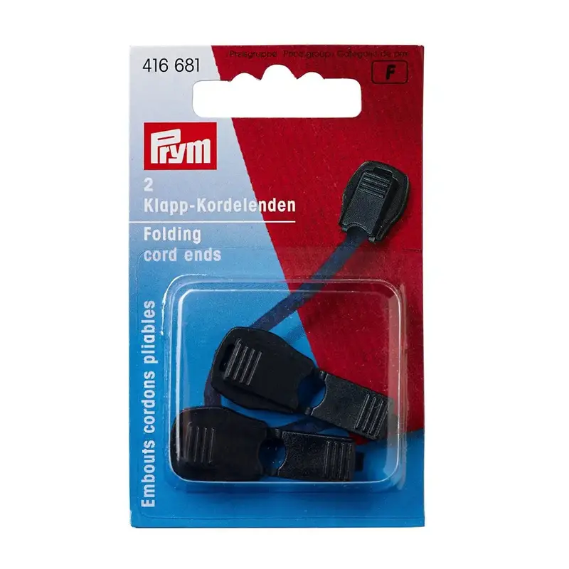 Prym Easy Fit Foldable Cord Ends 1