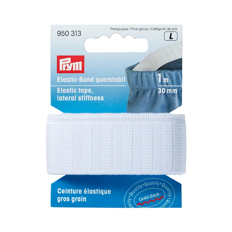 Prym Elastic With Lateral Stiffness, 30Mm Wide 1
