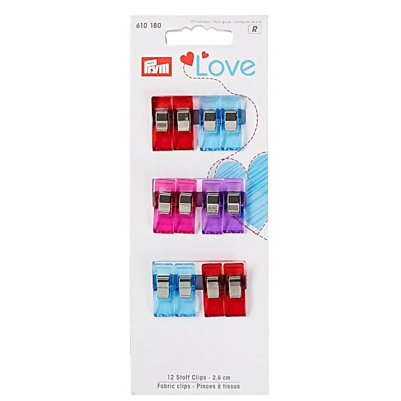 Prym Fabric Clips | Pack Of 12 1