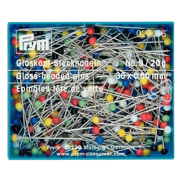 Prym Glass-Headed Pins, 200 Pack 1