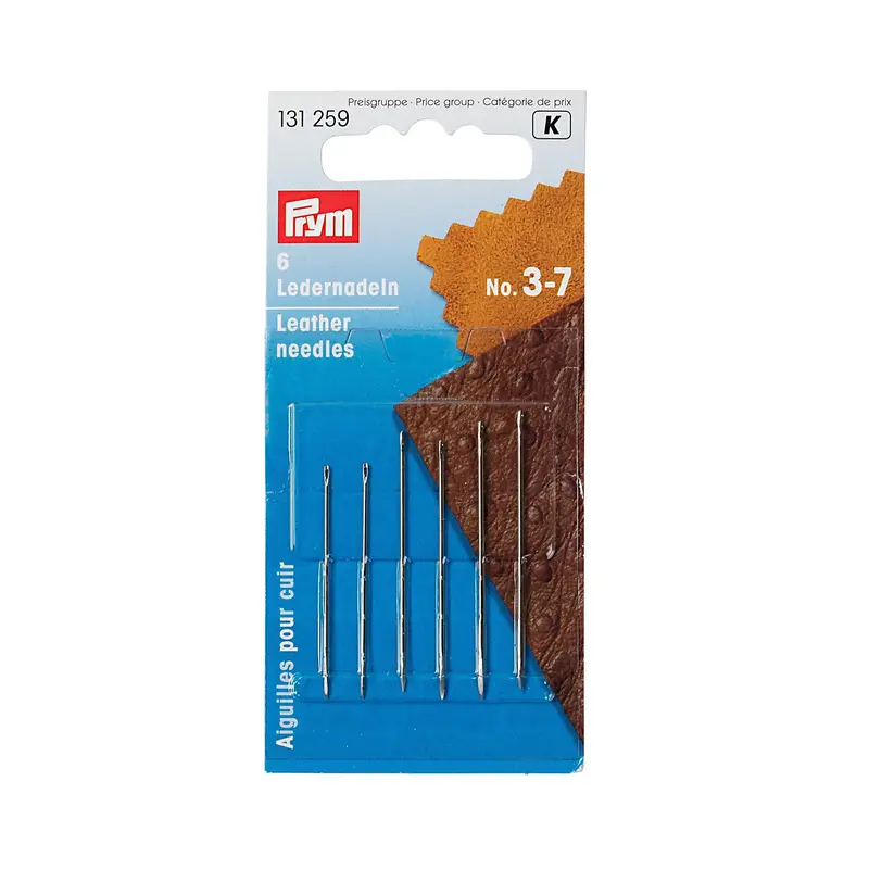 Prym Hand Sewing Needles For Leather 1