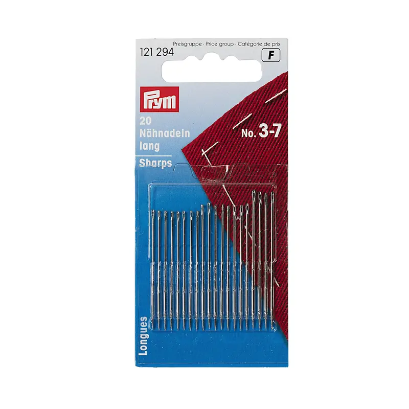 Prym Hand Sewing Needles, Sharps 1