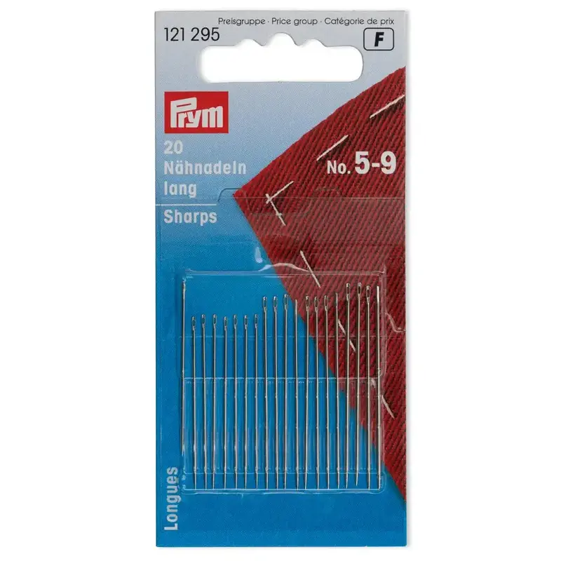 Prym Hand Sewing Needles Sharps | Pack Of 20 1