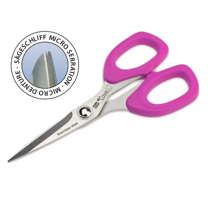 Prym Love Sewing Scissors With Micro Serration 1
