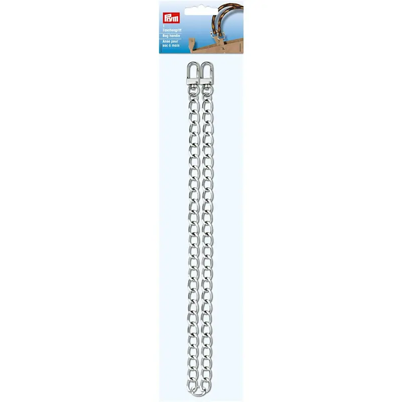 Prym Metal Bag Chain In Silver 1
