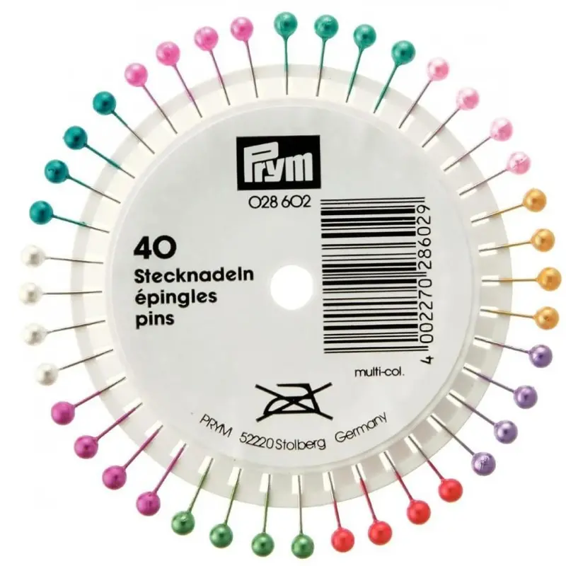 Prym Pearl-Headed Pins | Pack Of 40 1