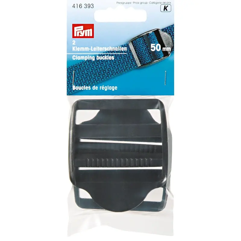 Prym Rucksack Clamping Buckles 50Mm Size 1
