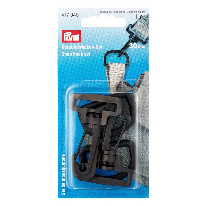 Prym Rucksack Snap Hook Sets 1