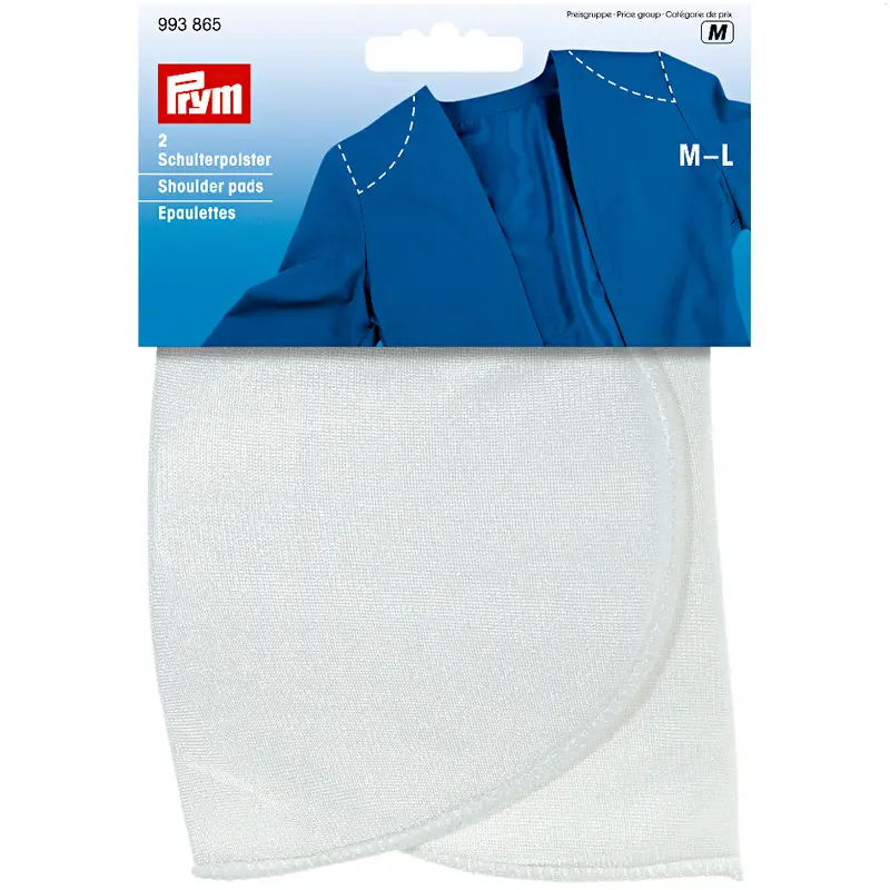 Prym Set In Shoulder Pads Sew-In Type 2