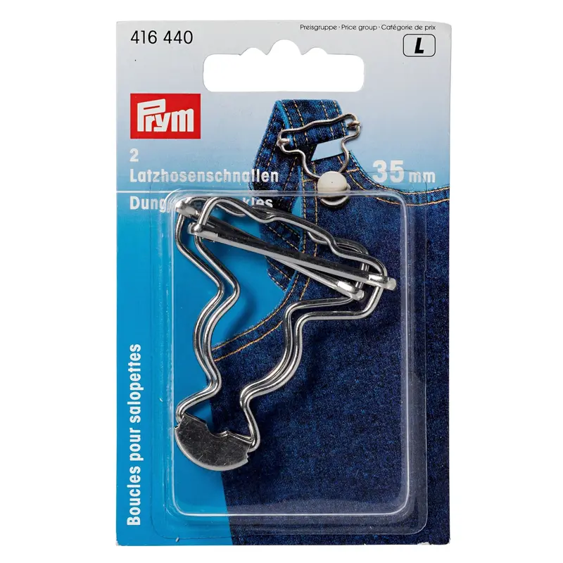 Prym Silver Dungaree Buckles 1