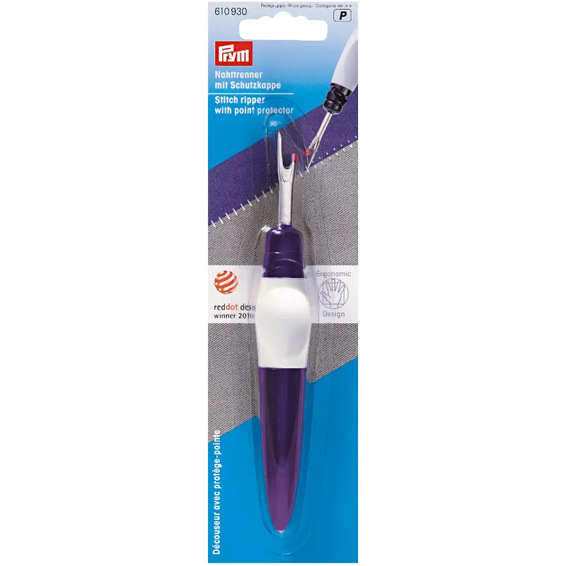 Prym Soft Grip Seam Ripper | Large 1