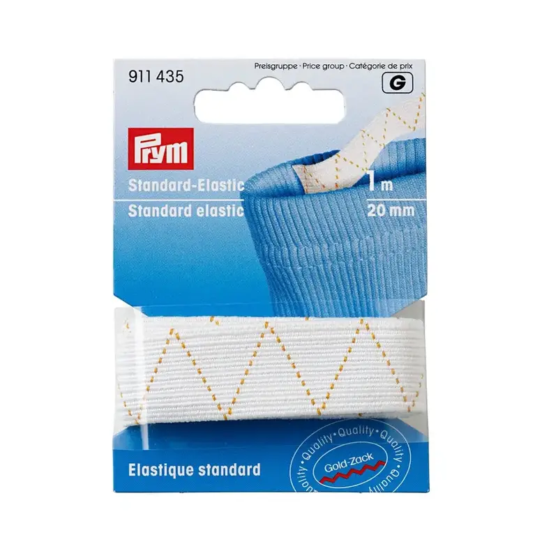 Prym Standard Elastic - White 5