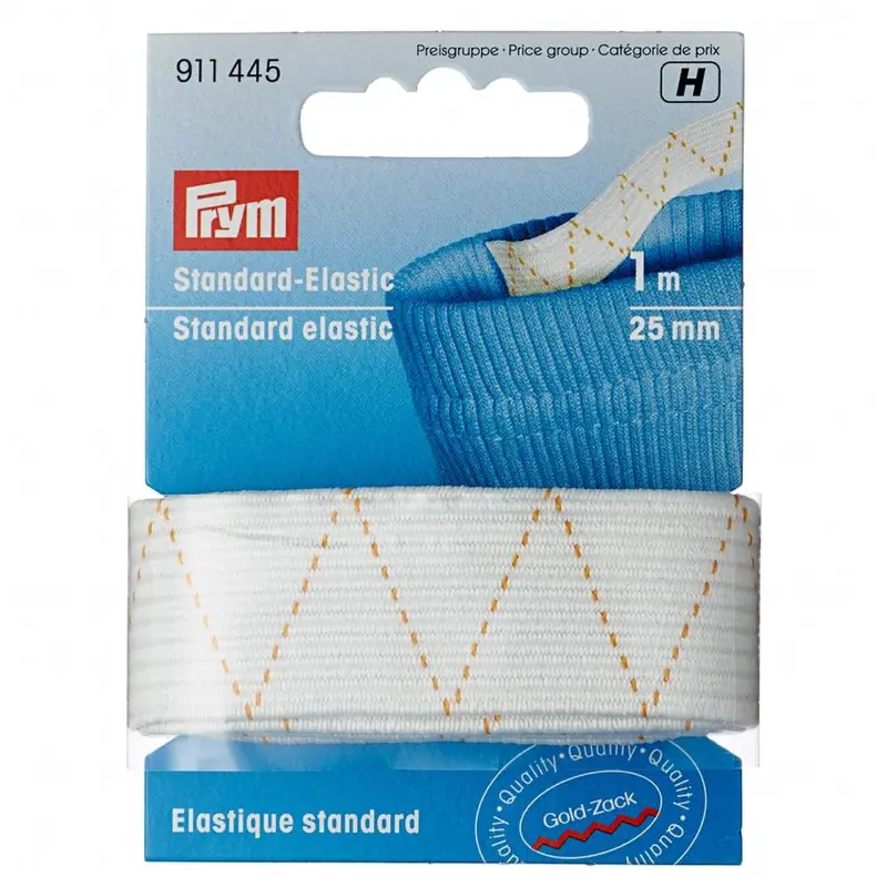 Prym Standard Elastic - White 6