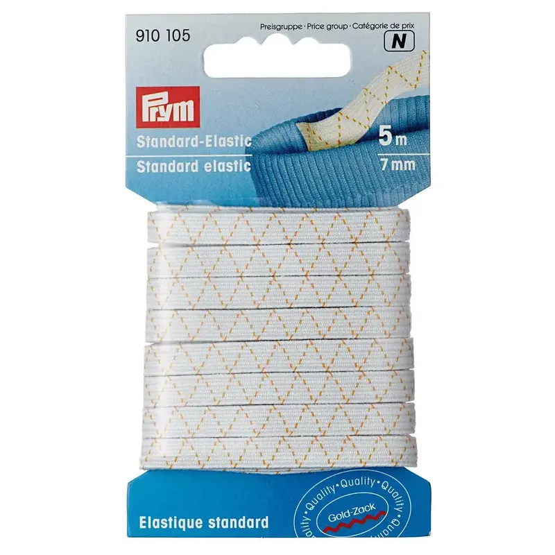 Prym Standard Elastic - White 6