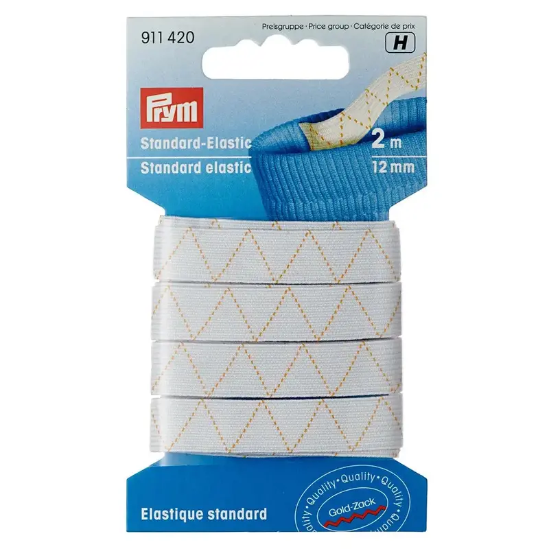 Prym Standard Elastic - White 8
