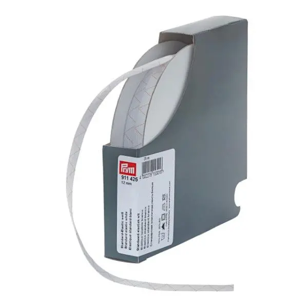 Prym Standard Elastic - White 8