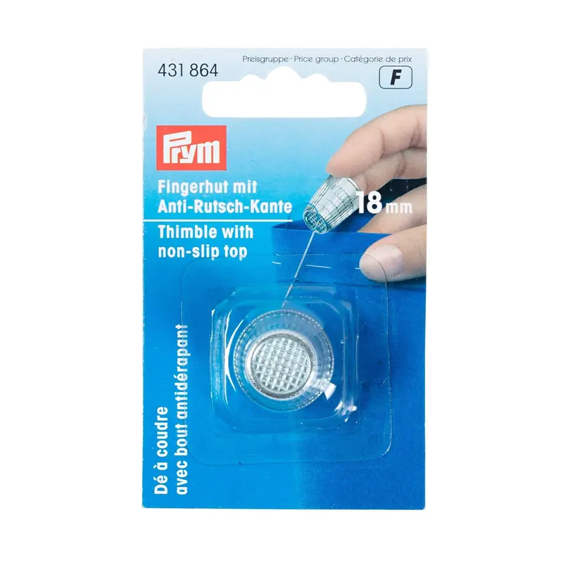 Prym Thimble With Non-Slip Top 1