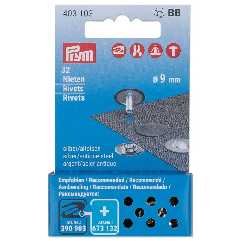 Prym Vario Creative 9Mm Jeans Rivets 1