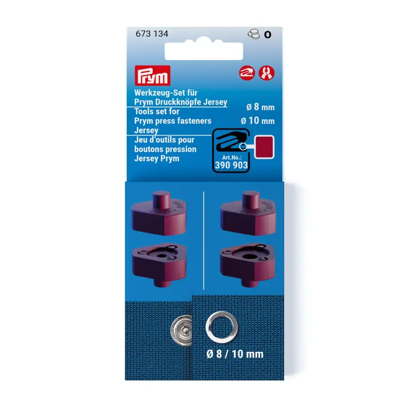 Prym Vario Creative Tool Set For Jersey Press Fasteners 1