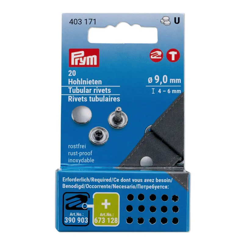 Prym Vario Creative Tubular Rivet Sets 1