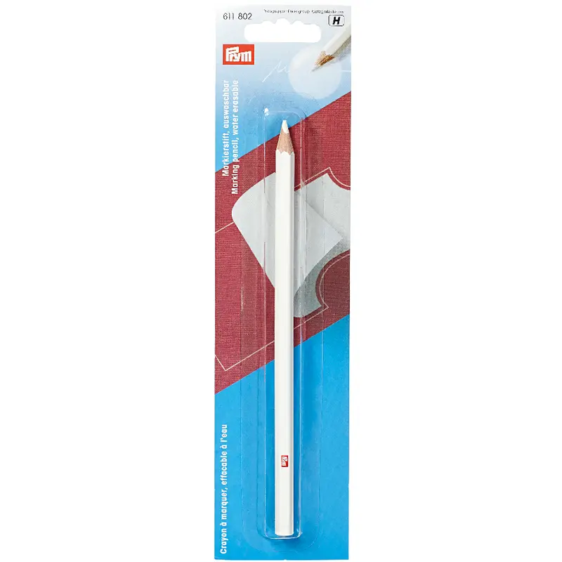 Prym Water Erasable Pencil, White 1