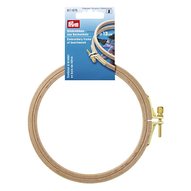 Prym Wooden Embroidery Hoops 1