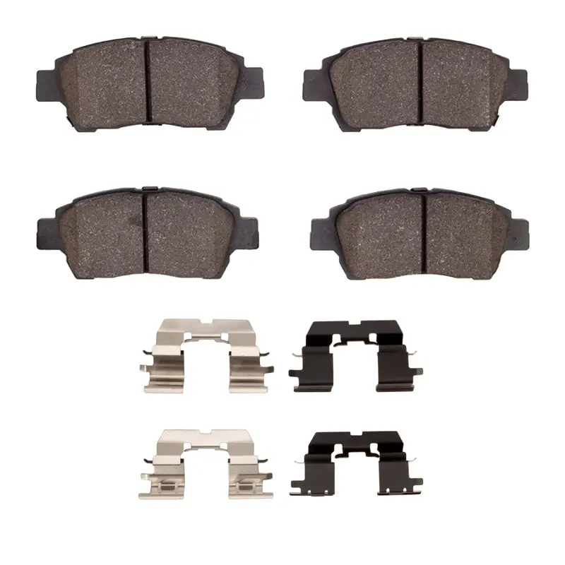 R1 00-00 Toyota Echo Front Ceramic Pads & Hardware Kit 1