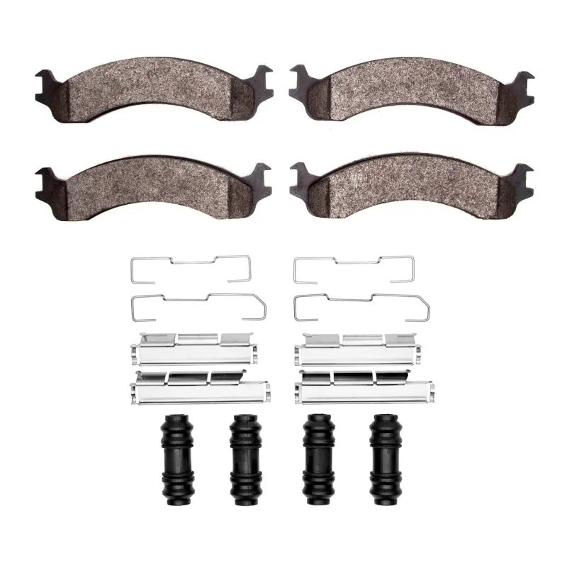 R1 00-02 Dodge Ram 2500 Front Ceramic Pads & Hardware Kit 1