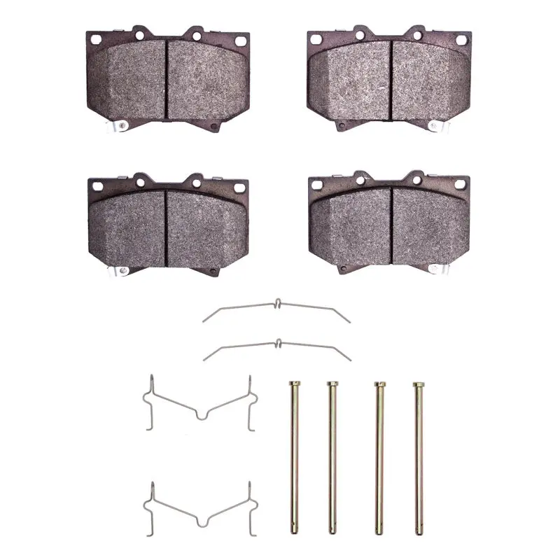 R1 00-02 Toyota Tundra Front Ceramic Pads & Hardware Kit 1