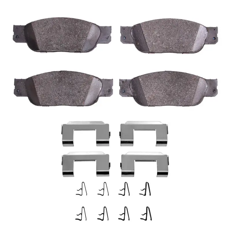R1 00-06 Ford Thunderbird Front Ceramic Pads & Hardware Kit 1