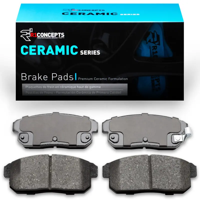 R1 00-06 Infiniti G20 Rear R1 Ceramic Brake Pads 1